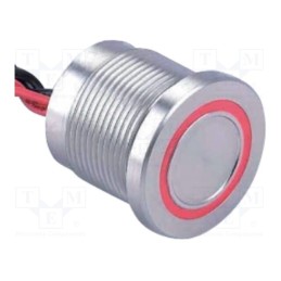 1 pcs x ONPOW - PS193P10YNT1R12VT - Switch: piezoelectric, Pos: 2, SPST-NO, 0.2A/24VAC, 0.2A/24VDC