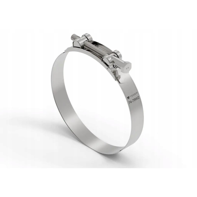 Clamp band gbs 74 79 clamp w2 stainless steel