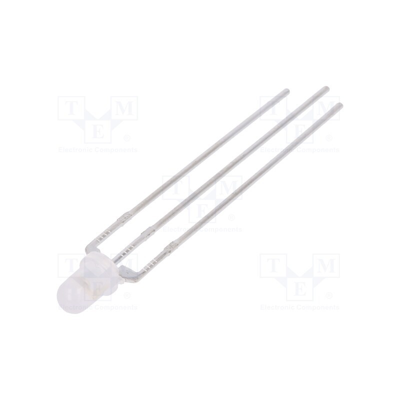 1 pcs x LUCKYLIGHT - LL-309VGM2E-C-1B - LED, 3mm, red/yellow-green, 60°, Front: convex, 1.6÷2.4/1.6÷2.4V