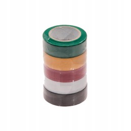 Insulating tape, 5 pieces, colorful pack