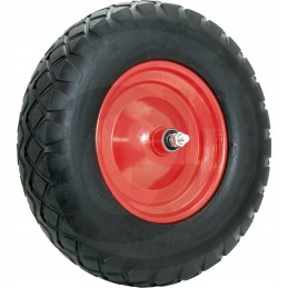 Solid rubber wheelbarrow wheel 04 00 8 3 14 kg