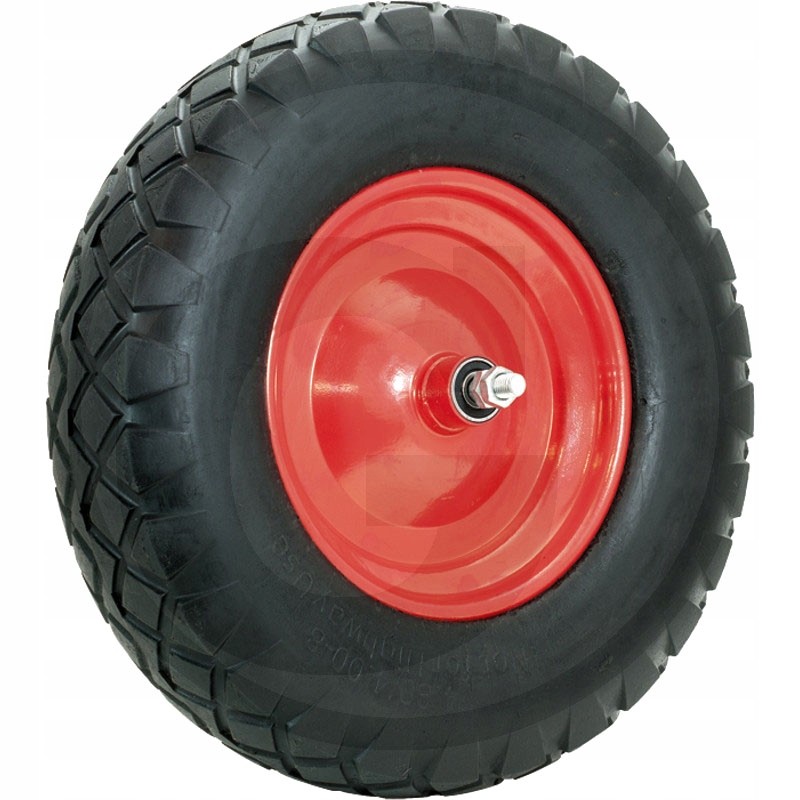 Solid rubber wheelbarrow wheel 04 00 8 3 14 kg