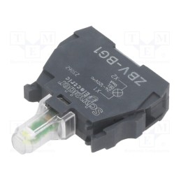 1 pcs x SCHNEIDER ELECTRIC - ZBVBG1 - Illuminating unit, 22mm, Harmony XB4, -25÷70°C, Illumin: LED