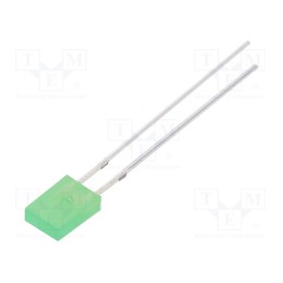 1 pcs x OPTOSUPPLY - OSG8NU71F4B - LED, rectangular, 2x4.95x6.96mm, yellow green, 10÷20mcd, 150°