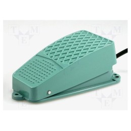 1 pcs x TEND - TFS-105 - Switch: foot, Stabl.pos: 2, SPST-NO, 6A/250VAC, Leads: lead 1m, 20N