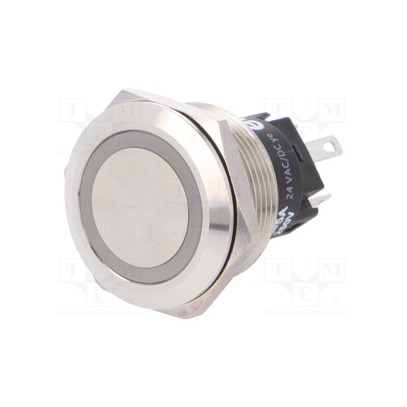 1 pcs x EAO - 82-6151.1144 - Switch: vandal resistant, Pos: 2, SPDT, 3A/240VAC, 3A/240VDC, 24V