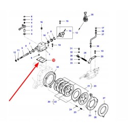 V34788800 brake cylinder seal