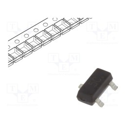 1 pcs x MICRO COMMERCIAL COMPONENTS - BC807-40-TP - Transistor: PNP, bipolar, 45V, 0.5A, 300mW, SOT23