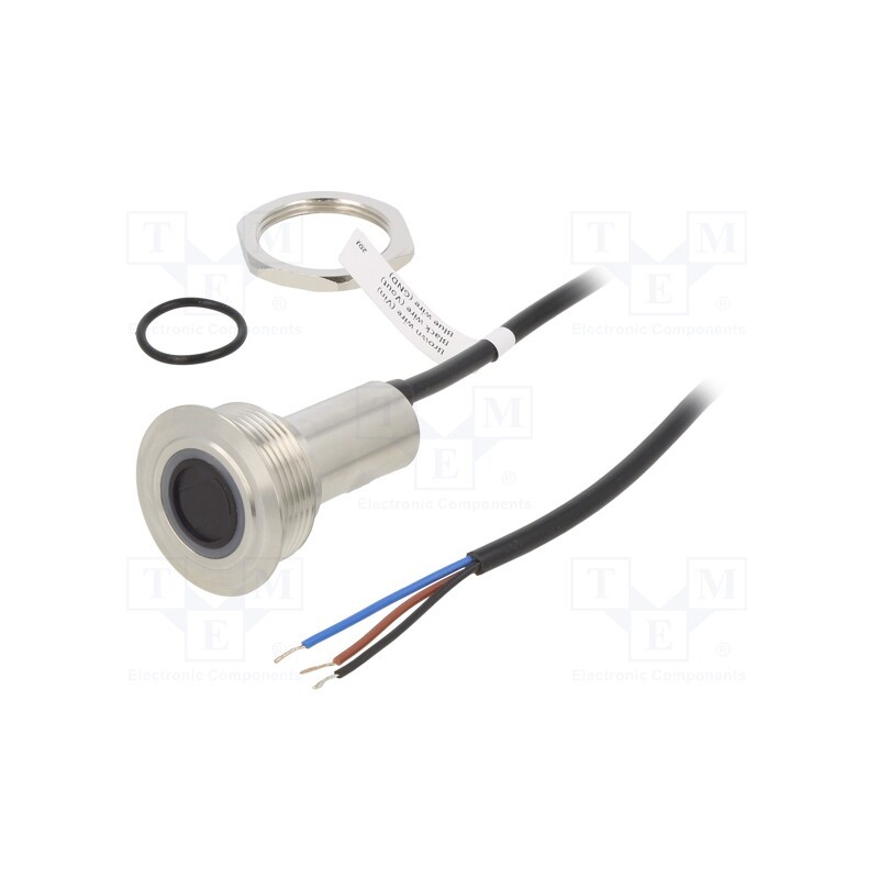 1 pcs x ONPOW - ONPOW91-30E-10BY-SS-RG - Switch: vandal resistant, Pos: 2, SPST-NO, 300mA/24VDC, IP65, 1.5kV