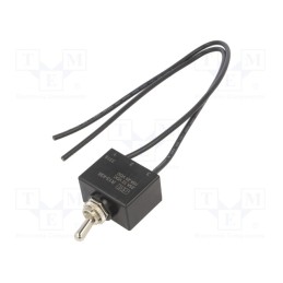 1 pcs x SWITCH COMPONENTS - TB1-1A-DC-WW - Switch: toggle, Pos: 2, SPST, ON-OFF, 25A/12VDC, Leads: leads 305mm