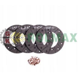 Renault brake lining set 6005000414