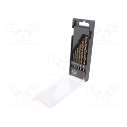 1 set x BAHCO - 4511-SET-6 - Drill set, for metal, high speed steel stal szybkotnąca HSS