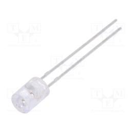 1 pcs x LUCKYLIGHT - LL-503YC2Q-4C - LED, 5mm, yellow, 460mcd, 110°, Front: flat, 1.6÷2.4V, No.of term: 2