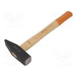 1 pcs x BETA - 13700058 - Hammer, 350mm, 800g, 33x33mm, square, Application: metalworks