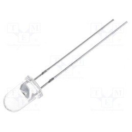 1 pcs x LUCKYLIGHT - LL-504BC2E-021 - LED, 5mm, blue, 3000÷7000mcd, 30°, Front: convex, 2.8÷3.8V