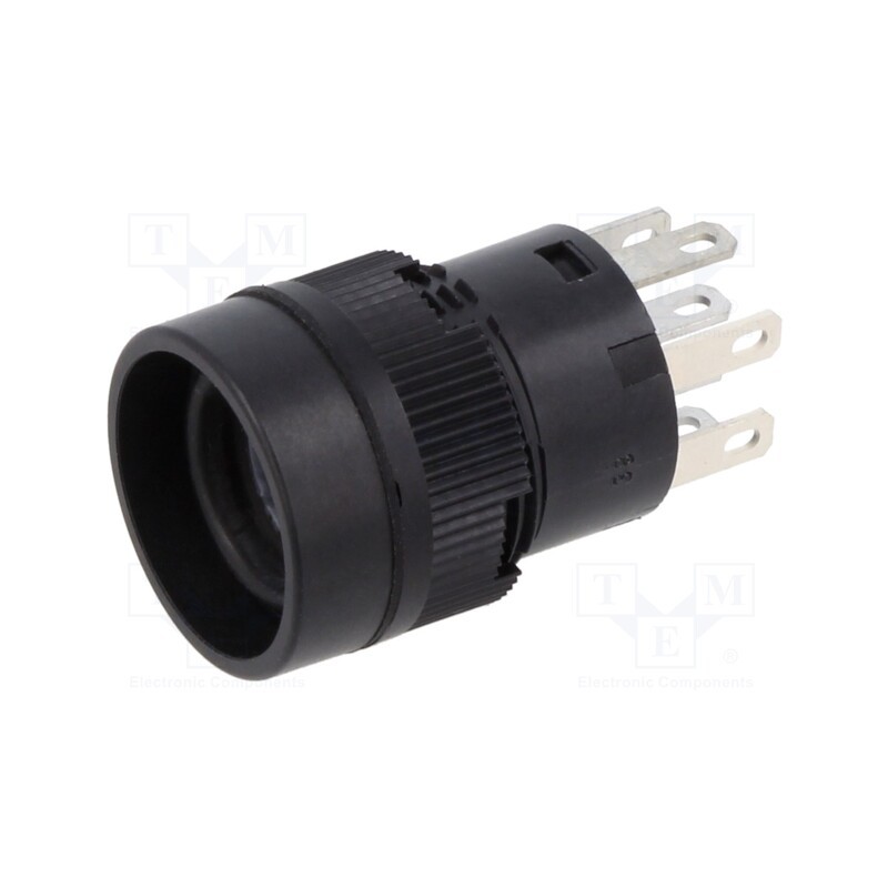 1 pcs x NKK SWITCHES - YB26WCKW01 - Switch: push-button, Pos: 2, DPDT, 3A/250VAC, 3A/30VDC, ON-ON, 200MΩ