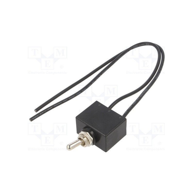 1 pcs x SWITCH COMPONENTS - TB1-1B-DC-WW - Switch: toggle, Pos: 2, SPST, OFF-(ON), 25A/12VDC, -40÷85°C, 50mΩ