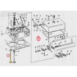 Exhaust valve c 330 original ursus
