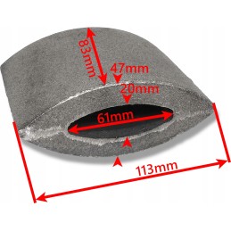 The entire sliding stone of the HL HW 6011 8011 trailer