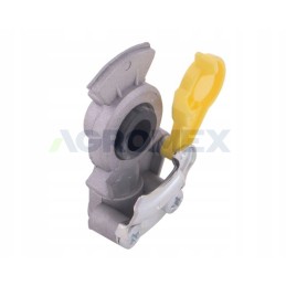 Euro air duct connector 22x1 5 yellow polmo