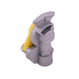 Euro air duct connector 16x1 5 yellow polmo