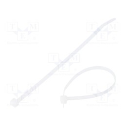 100 pcs x PANDUIT - PLT1.5I-C - Cable tie, L: 142mm, W: 3.6mm, polyamide, 178N, natural, Ømax: 35mm