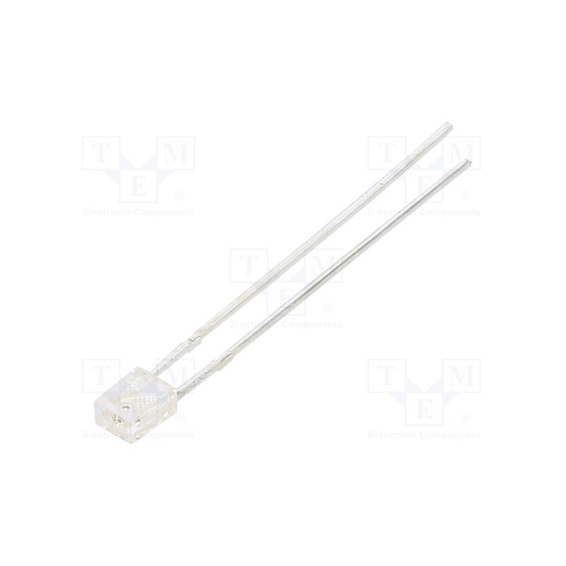 1 pcs x LUCKYLIGHT - 234AC2Q-2B - LED, rectangular, 3.2x1.9x4.15mm, orange, 210mcd, 130°, Front: flat