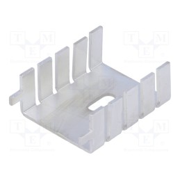 1 pcs x FISCHER ELEKTRONIK - FK 222 MI - Heatsink: moulded, TO220, L: 33mm, W: 25.4mm, H: 12.7mm, 20K/W, raw