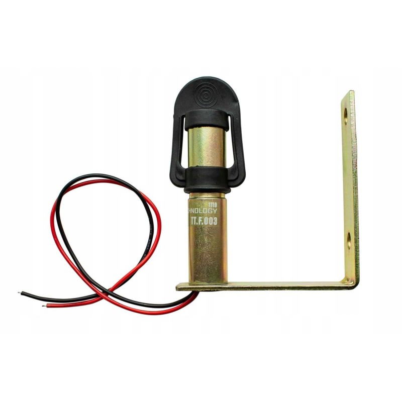 Side warning light beacon pin holder