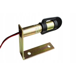 Side warning light beacon pin holder