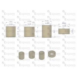 Set of starter bushings r 5 4 pcs expom kwidzy