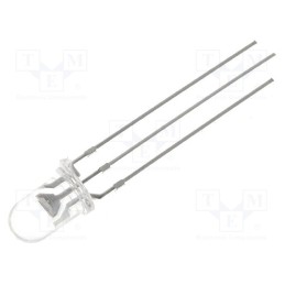 1 pcs x LUCKYLIGHT - 509VPGC2E-1C-G52B - LED, 5mm, red/green, 30°, Front: convex, 1.6÷2.4/2.6÷3.6V