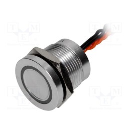 1 pcs x ONPOW - PS193P10YNT1O12VT - Switch: piezoelectric, Pos: 2, SPST-NO, 0.2A/24VAC, 0.2A/24VDC