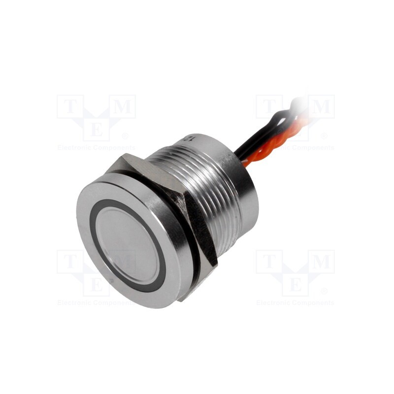 1 pcs x ONPOW - PS193P10YNT1O12VT - Switch: piezoelectric, Pos: 2, SPST-NO, 0.2A/24VAC, 0.2A/24VDC