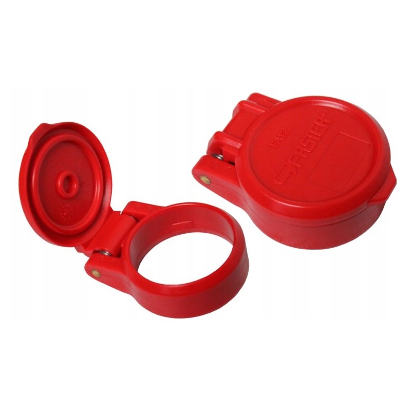 Dust cover for the euro socket, red faster