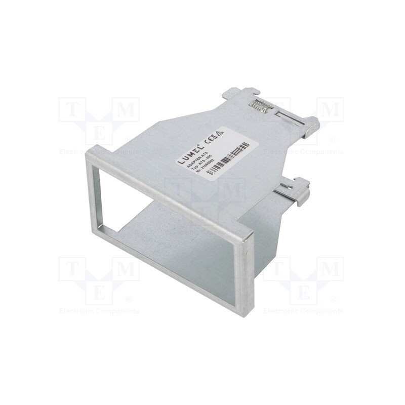 1 pcs x LUMEL - ATS 400 - Adapter for DIN rail, Dim: 45x92mm, Dimensions: 48x96mm