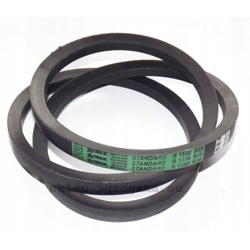Belt V-belt b 1550 17 x 1550 stomil