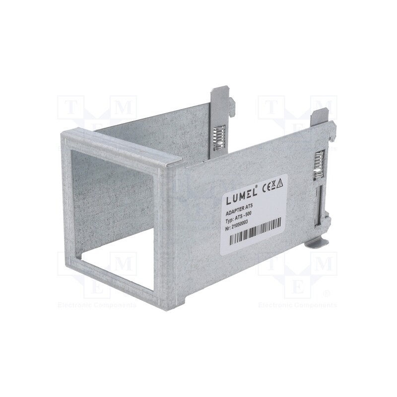 1 pcs x LUMEL - ATS 500 - Adapter for DIN rail, Dim: 45x45mm, Dimensions: 48x48mm