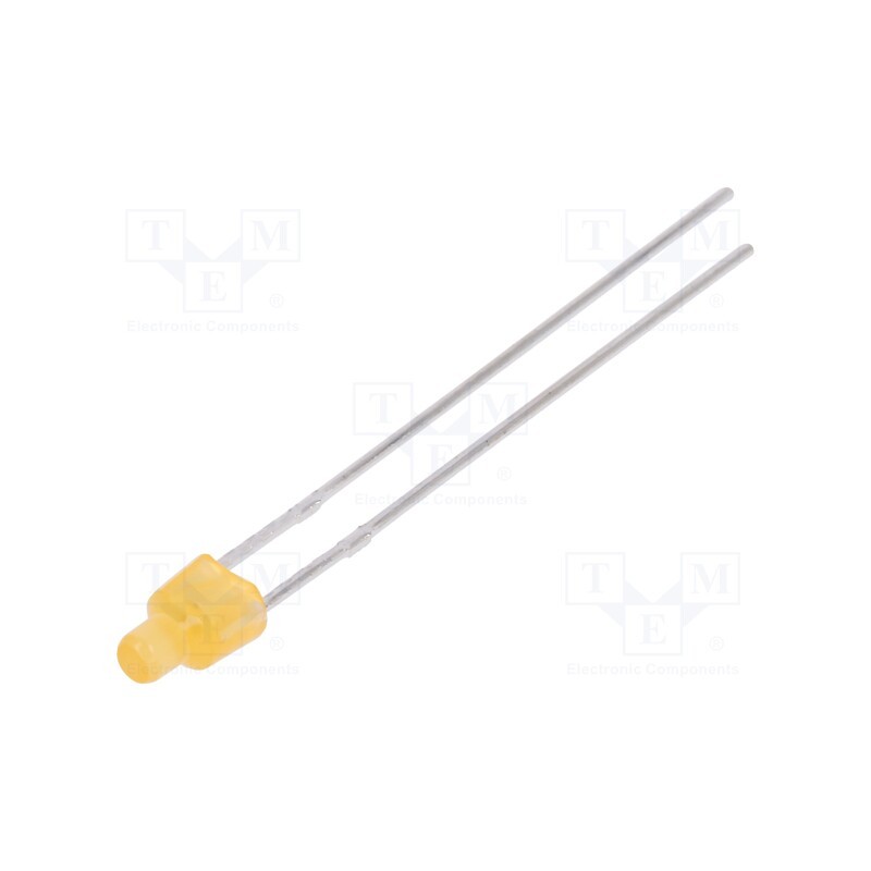 1 pcs x LUCKYLIGHT - LL-204AD2L-1B - LED, 2mm, orange, 45÷90mcd, 150°, Front: flat, 1.5÷2.4V