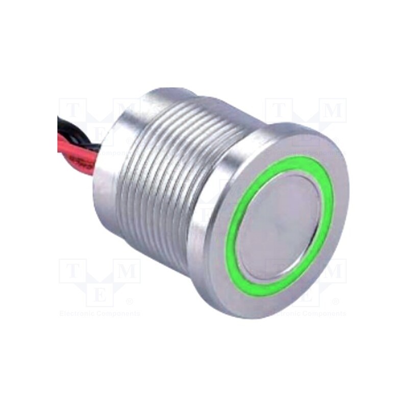 1 pcs x ONPOW - PS193P10YNT1G24VT - Switch: piezoelectric, Pos: 2, SPST-NO, 0.2A/24VAC, 0.2A/24VDC