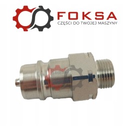 Hydraulic quick connector euro plug m18x1 5mm