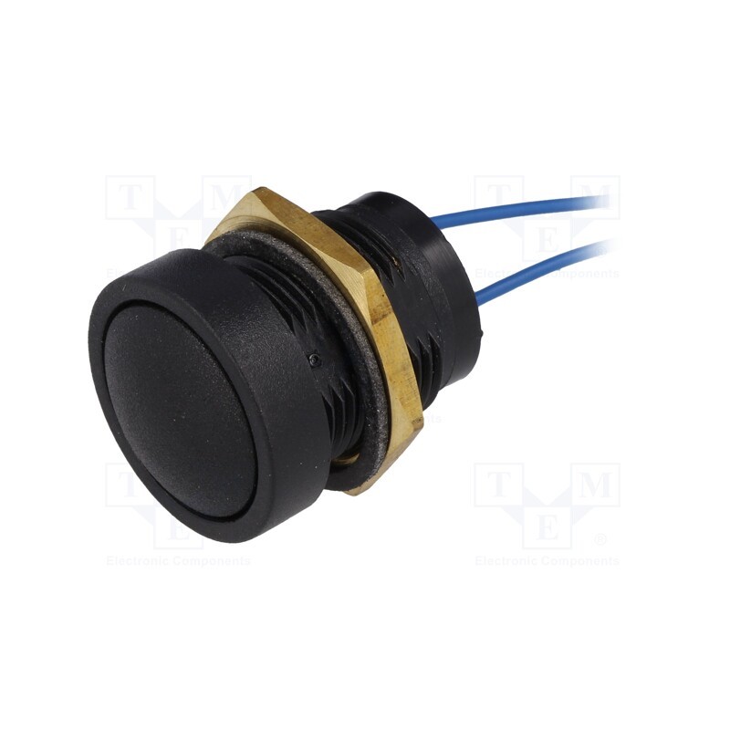 1 pcs x ITW LUMEX SWITCH - 49-59111 - Switch: push-button, Pos: 2, SPST-NO, 0.125A/125VAC, OFF-(ON), IP67