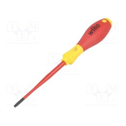 1 pcs x WIHA - 35504 - Screwdriver, insulated,slim, square, 1, Blade length: 100mm