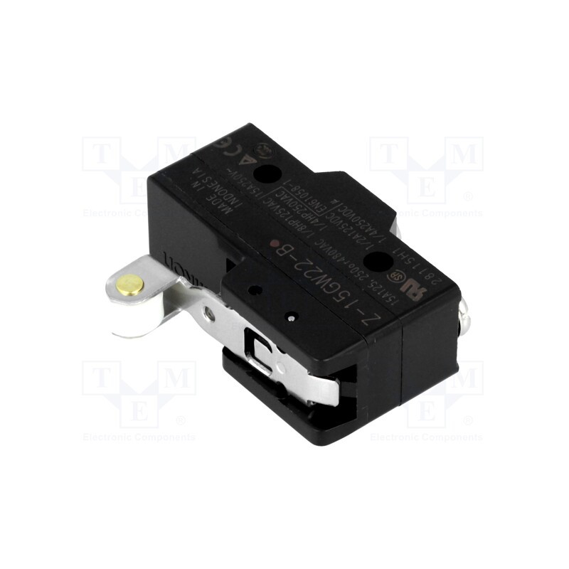 1 pcs x OMRON - Z-15GW22-B - Microswitch SNAP ACTION, 15A/250VAC, 6A/30VDC, SPDT, ON-(ON)