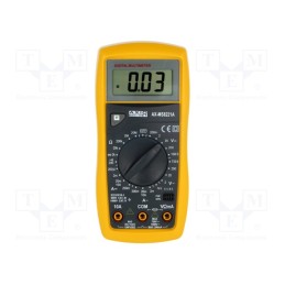 1 pcs x AXIOMET - AX-MS8221A - Digital multimeter, LCD, 3,5 digit (1999), 2,5x/s