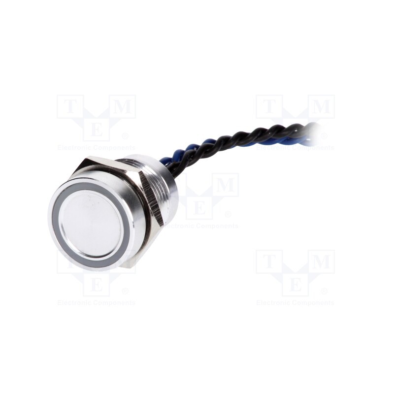 1 pcs x ONPOW - PS165P10YNT1B12V - Switch: piezoelectric, Pos: 2, SPST-NO, 0.2A/24VAC, 0.2A/24VDC