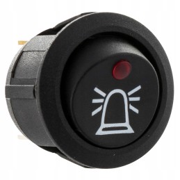 Warning light switch 12v 20a 20mm beacon