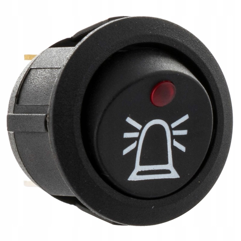 Warning light switch 12v 20a 20mm beacon