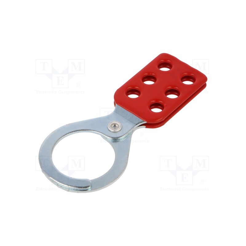 1 pcs x PANDUIT - PSL-1.5A - Lock off hasp, possibility to put 6 padlocks, L: 128.8mm, steel