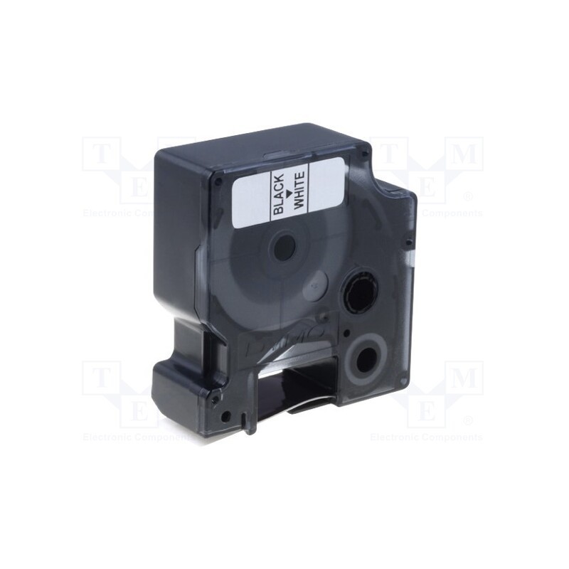 1 pcs x DYMO - S0718060 - Tape, 12mm, 5.5m, white, Character colour: black